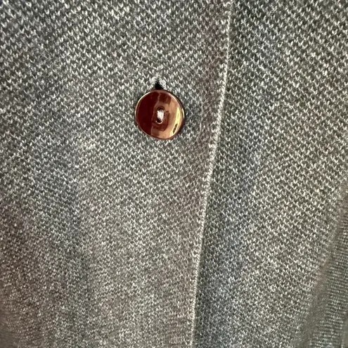 Benedetta B. black long sleeve collared soft blazer jacket women's size medium