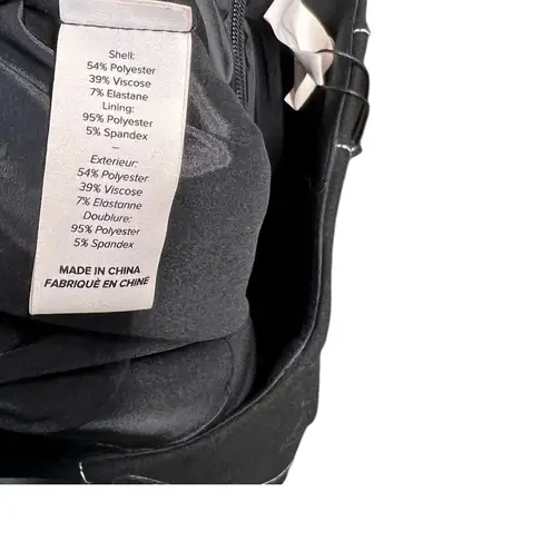 Cinq a Sept Ali Skirt Midi Length Seamed Black White Size 2