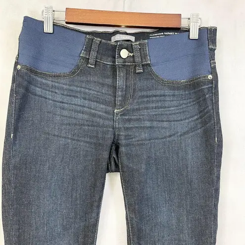 DL1961 Womens Maternity Jeans Florence Skinny Sz 25 Dark Wash Instasculpt Ankle
