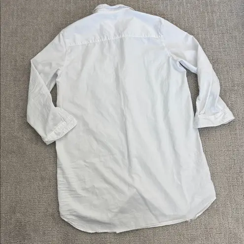 Frank & Eileen MARY shirt dress collared midi button up down long sleeve cotton