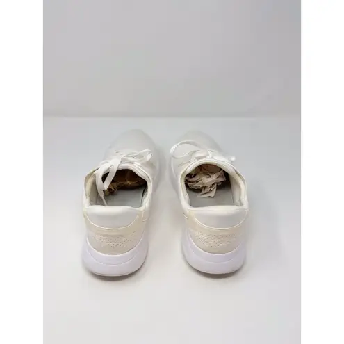 Kizik Adult Shoes White Athletic Low Top Sneakers Trainer Mens 11.5 Womens 13