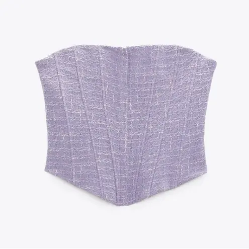 ZARA Purple corset set