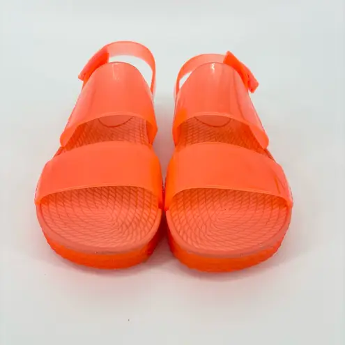 REEF Water Vista Slingback Sandals Size 8 Neon Orange