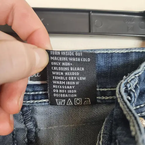 Soundgirl Women's Size 11 Flare Bootcut Jeans Rhinestone Retro Y2K Denim