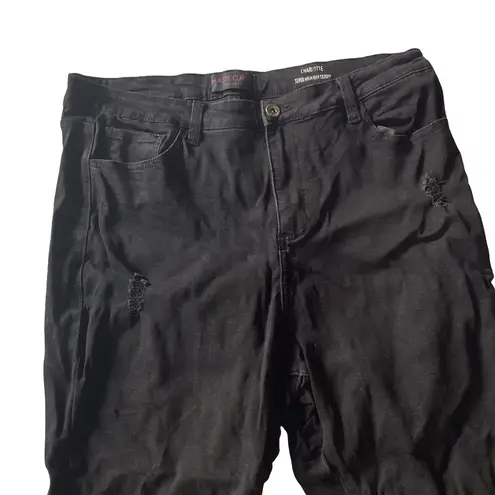 Haute Curve Skinny Jeans Black Size 18