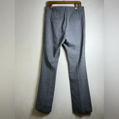 Veronica Beard Women’s Virgin Wool Blend Hibiscus Pintuck Boot-Cut Pants Sz 10