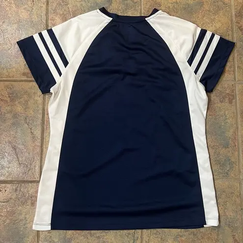 Majestic cleveland indians | lace up baseball jersey tee | women’s xl