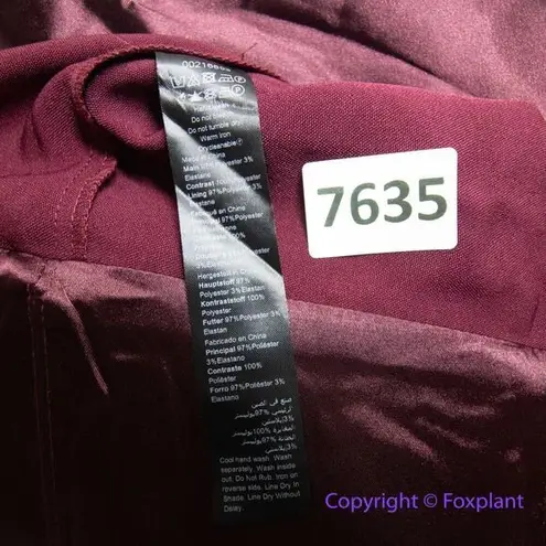 City Chic New! Alice Jumpsuit claret, plus size 24