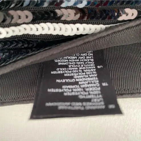 & Other Stories & Other Stories Striped Sequin Lounge Pants NWTS Black White size 6 thumbnail 8