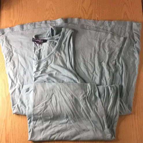 Chadwick's Long Maxi Sundress by of Boston Blue Stretchy Soft Comfy Lounge