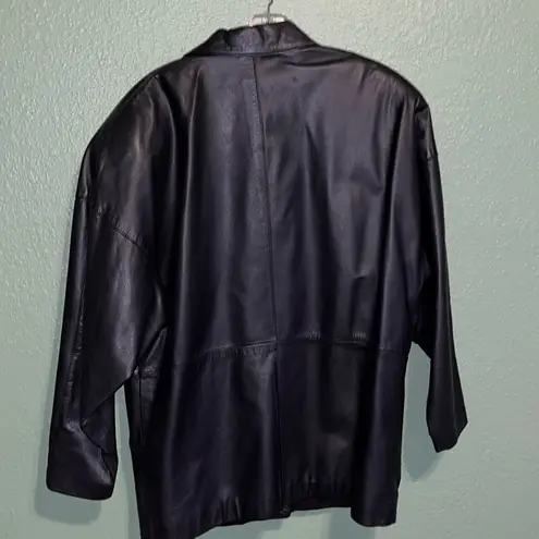 Vintage leather jacket CALLIOPE Jacket/Coat BLACK 1