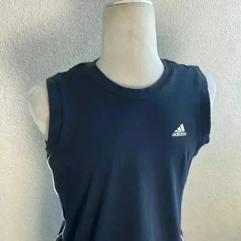 Adidas  Logo Stripe Sleeveless Tank‎ Dress Sz S