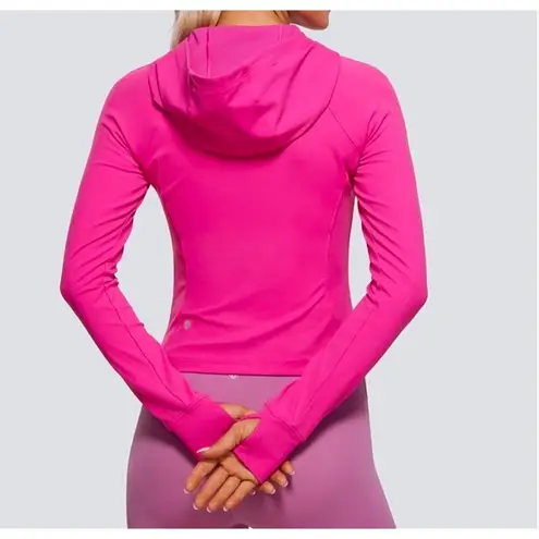 CRZ Yoga Womens Butterluxe Full Zip Workout Hoodie Jacket Size S New With Tag