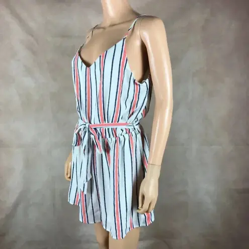 One Clothing Pastel Striped Romper NEW Large