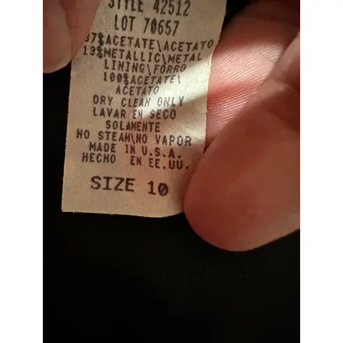 JR Nites Caliendo Womens Halter Neck Paisley Brocade Corset Top Size 10 Red