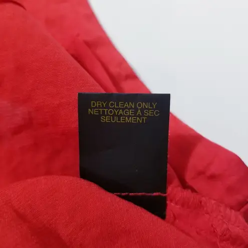 Cynthia Steffe Sateen Ruffle Scoop Neck Blouse