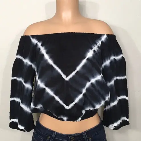 Michael Stars Tie Dye peasant top. New