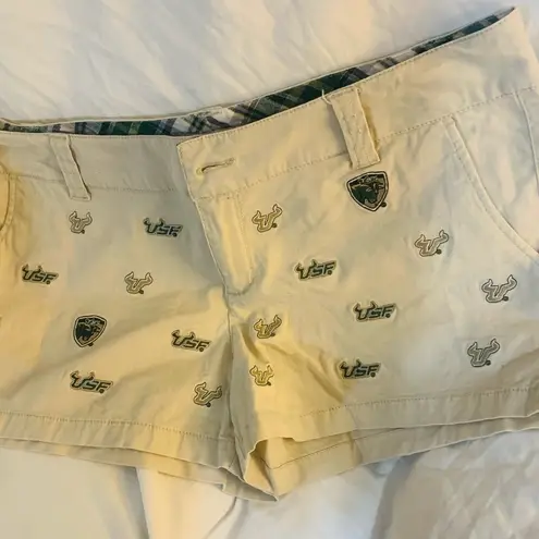 Juniors College Classics USF Shorts Tan Size undefined