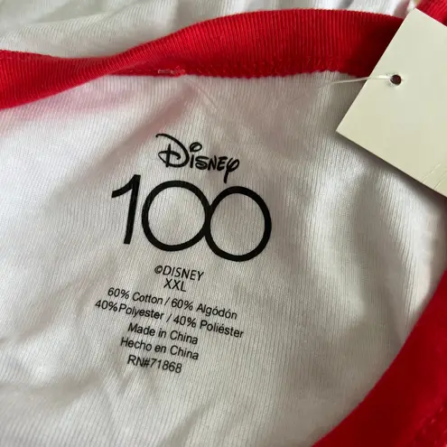 Disney 's Mickey Mouse Women's Short Sleeve Graphic Baby T-Shirt - XXL - NWT