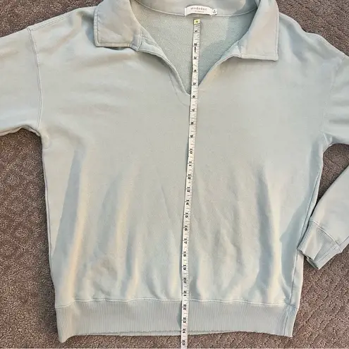 EUC Mododoc Los Angeles Light Green Oversize Sweatshirt, Size Medium