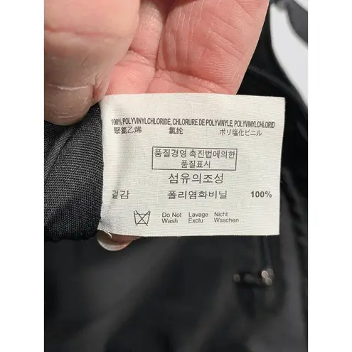 Esprit Women's Hobo Shoulder Studded Elegant Bag Black Vinyl Size 12x15''