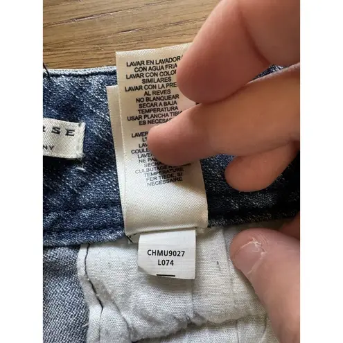 CRAZY HORSE A Liz Claiborne Straight Jeans/Pants Women Size 8 Stretch Western