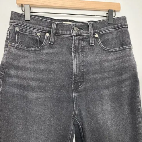 Madewell The Perfect Vintage Jean in Lunar Wash 29 Black Denim High Rise 90s