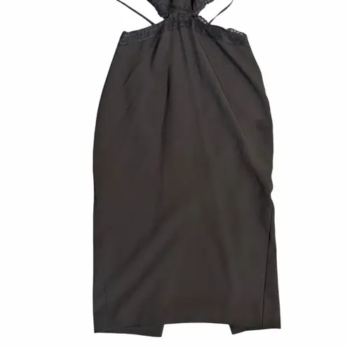 Michael Costello x REVOLVE Jenson Midi Dress in Black Size Medium