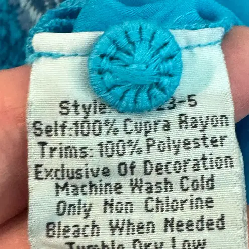 Johnny Was extremely heavily embroidered bell sleeved Maverick blouse NWT RARE