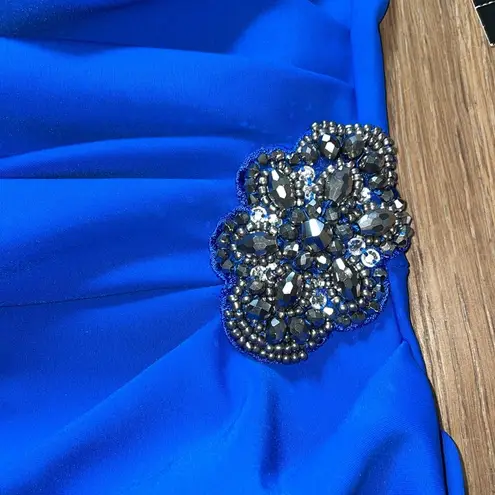 Alex Evenings Scuba Tank Dress Size 10 NWT Royal Blue Cocktail Formal 134005