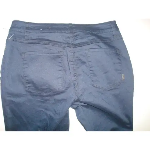 prAna New NWT Womens 6 Kayla High Rise Jeans Pants Indie Blue Organic Stre Waist