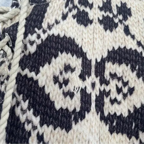 Polo  Ralph Lauren Fair Isle Hooded Sweater Lace Up