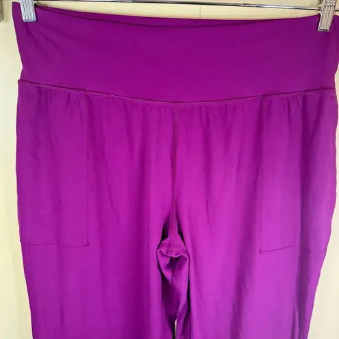 Athleta  Salutation Joggers Size‎ XL Tall Magenta Full Length Pockets Activewear thumbnail 4