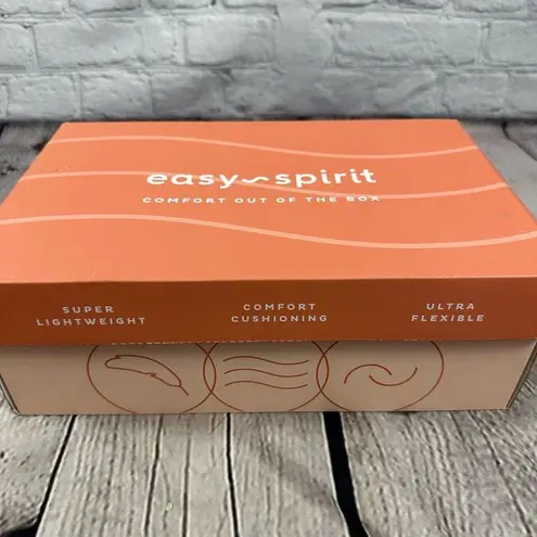 Easy Spirit Women’s Mar Leather Comfort Sandals Ultra Flexible Dark Blue 11M NWT