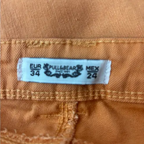 Pull&Bear 34 Fanta Dreamsickle Orange Jeans Skinny Baby Style