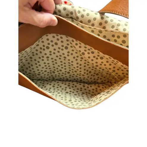 Relic Women's Multi-Color Striped Faux Leather Crossbody Bag With Polka Dot Inte