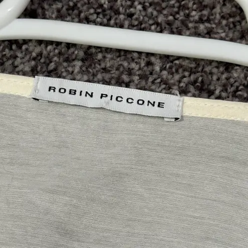 Robin Piccone Women's Off-White Swim Cover-Up Tunic Size S