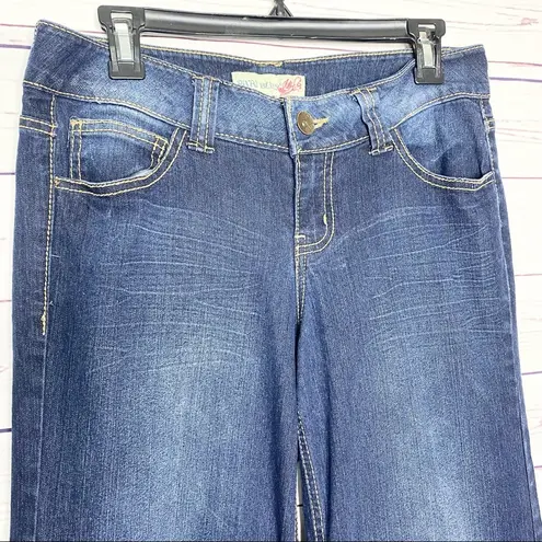 Paris Blues Vintage 90’s Y2K Wide Leg Flare Jeans Size 9