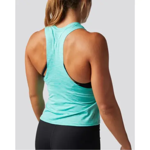 Born Primitive NEW Elevate High Neck Racerback Muscle Tank in Teal Size XXL