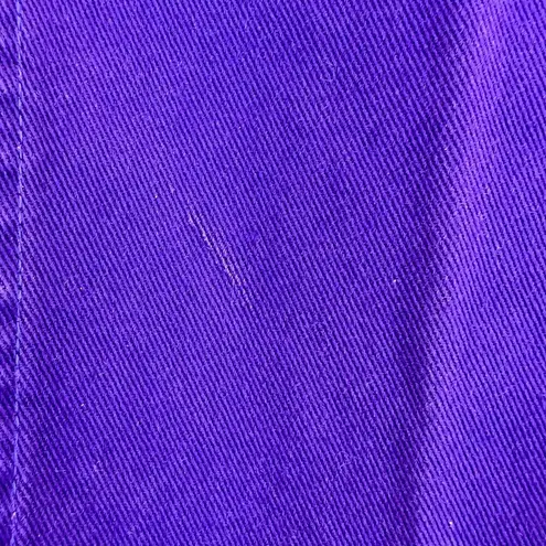 VTG 90s Roper Purple High Rise Wedgie Bareback Silver Concho Cowgirl Jeans 30x35 Size 30