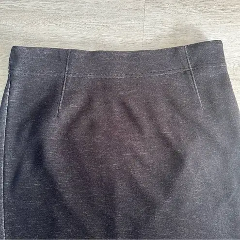 Club Monaco Pencil Skirt Charcoal Gray Women’s 6 Zip