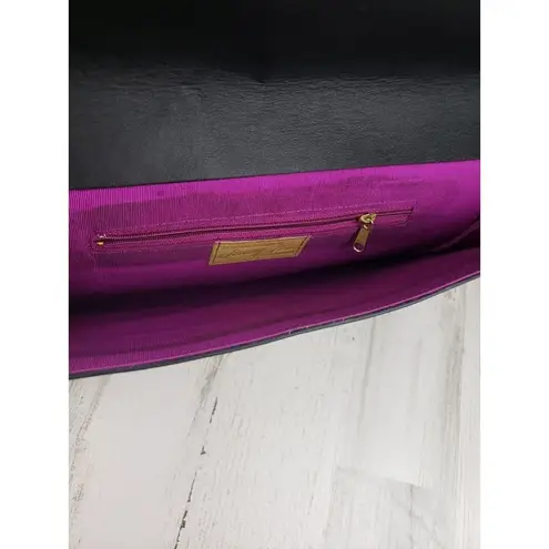 Jenny Tee Solid Black Embellished Shoulder Bag Women's Purse