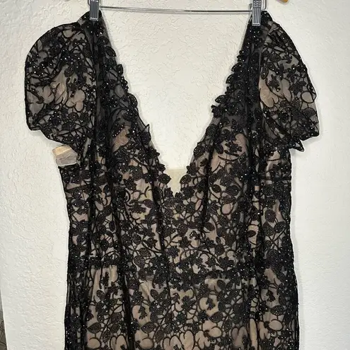 Mac Duggal NEW 50644 Lace Dress Gala Wedding Formal Evening Trumpet Gown Ball