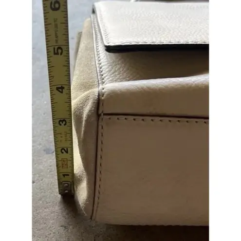 Kate Spade New York MAGNOLIA PARK LARGE LAUREL Tote Leather Bag Purse Cream White