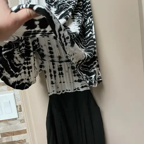 Gypsy 05 Women's Tie Dye Jersey Romper Jumpsuit long pants one piece Sz S