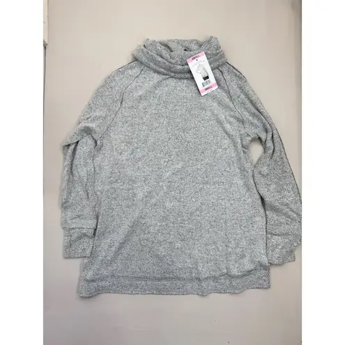 Chelsea & Theodore Set of 2 Size S Sweaters Pink Gray Cowl Neck Cozy Tops Soft