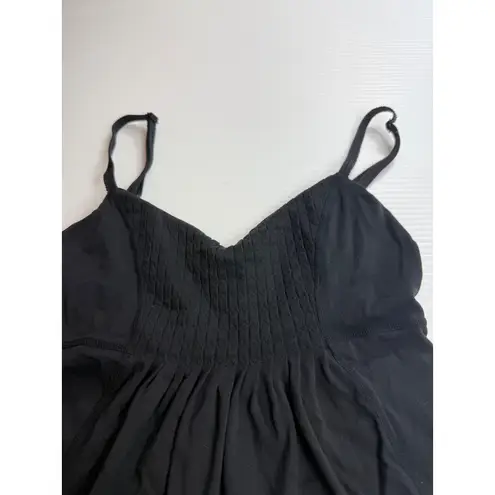 Lululemon Black Dress Tank Top Pleated Casual Athletic Sleeveless 4