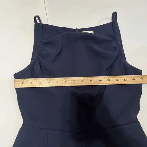 Reiss Sz 4 Navy Jumpsuit Romper With Pockets