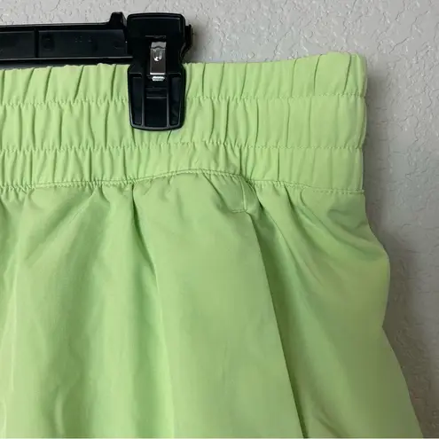 Avia Light LIKE Green Women's Athletic Wind Shorts w/Liner Size XL