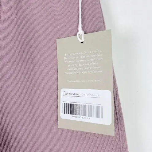 Everlane NWT  Seamless Bike Short Light Purple Size XS/S XS/Small NEW